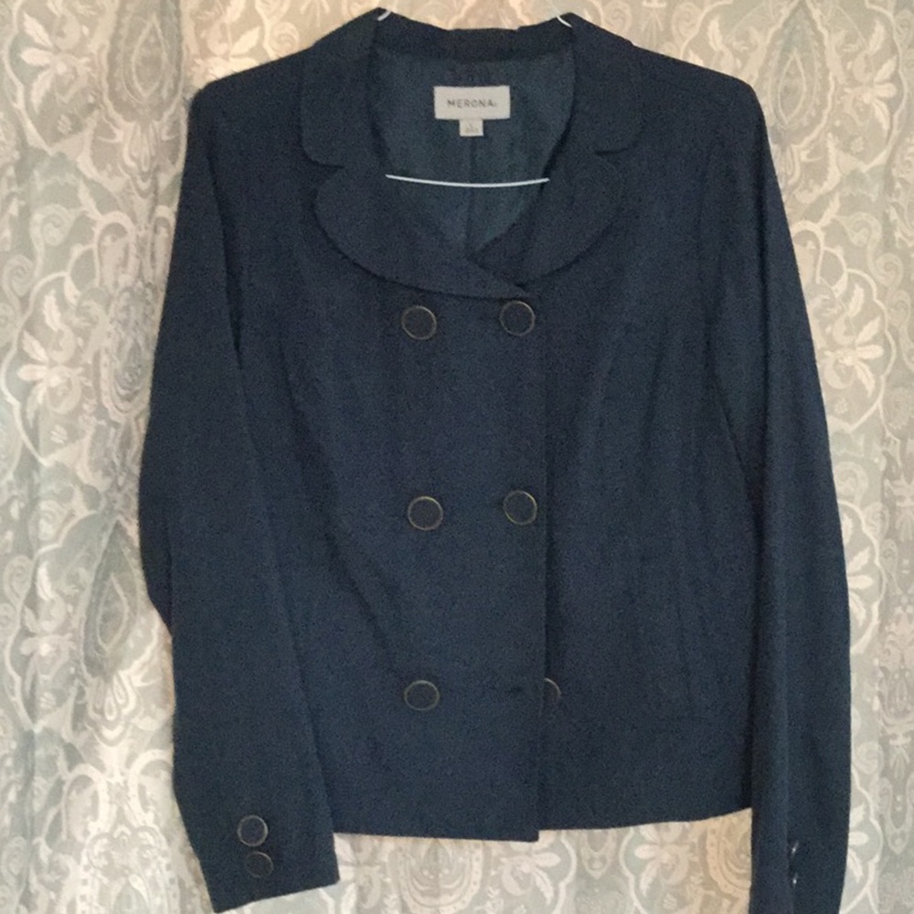 Merona Blue Jacket Size L NWT